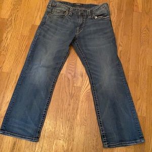 Silver Jeans. Waist 34 L: 30.